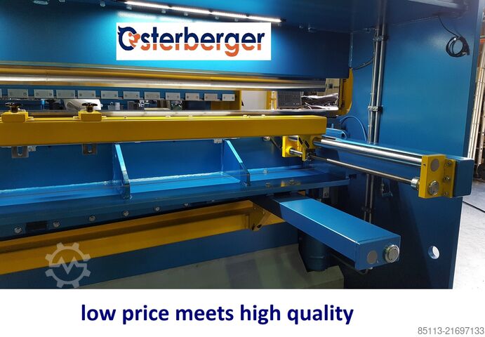 CNC press brake and guillotine shear combination. OSTERBERGER KBA