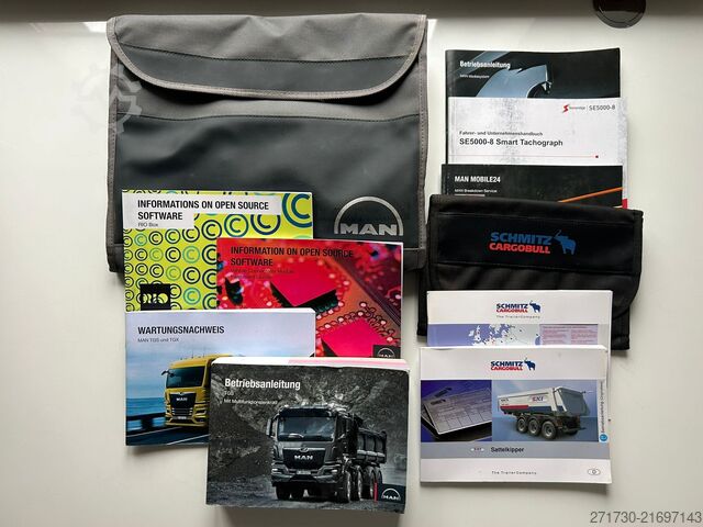 Dump semitrailer Schmitz Cargobull SCB S.2 / KIPPER 24M3 / 2 AXLE