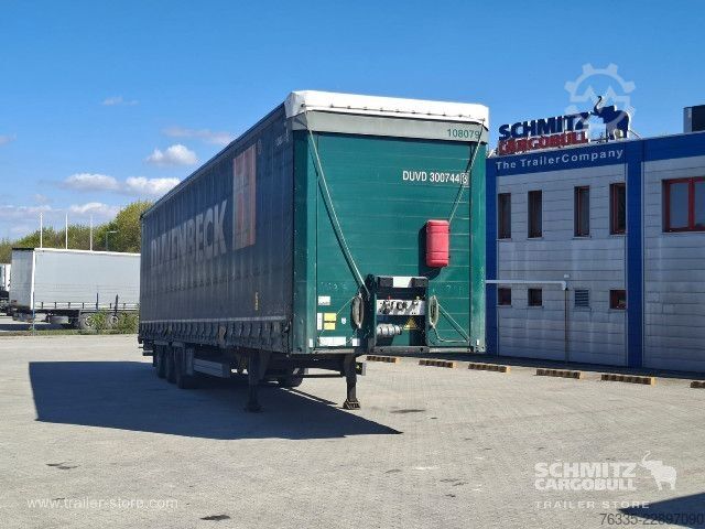 Åben sættevogn med presenning Schmitz Cargobull Curtainsider Mega