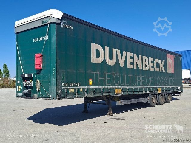 Åben sættevogn med presenning Schmitz Cargobull Curtainsider Mega