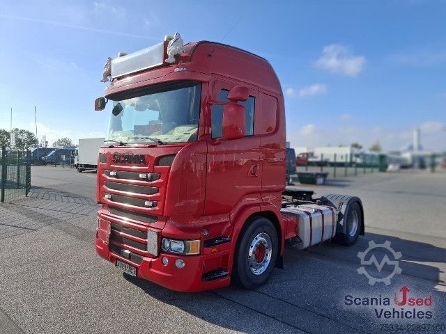 Gevaarlijke stoffen vrachtwagen Scania R 410 LA4x2MNA Full ADR Hydraulik Standklima TOP!!