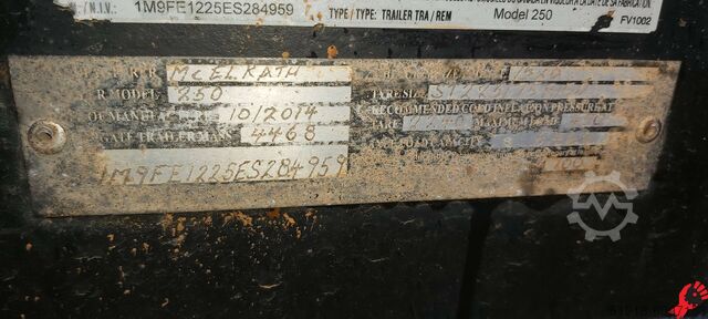 Aanhangwagen gemonteerde vacuümgraafmachine Vermeer VX30-250
