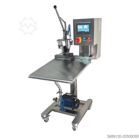 Manual bag in box packing machine Shanghai cat claw trading company MZBF-003