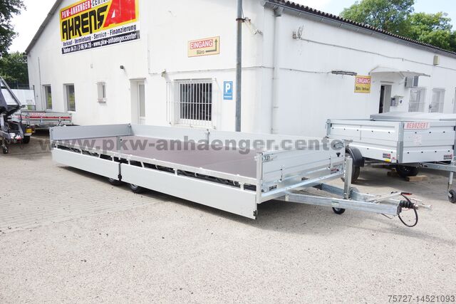 Remorque de voiture Hulco Hulco MEDAX-2 3000kg 611x203x30cm Hochla