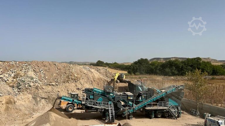 Knusningsudstyr 120 TPH mobile impact crushing plant 120 TPH mobile impact crushing plant