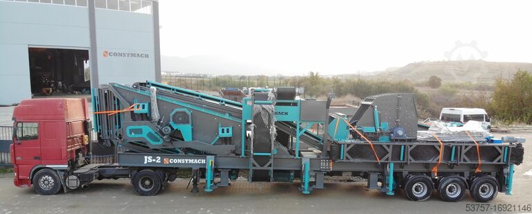 Knusningsudstyr 120 TPH mobile impact crushing plant 120 TPH mobile impact crushing plant