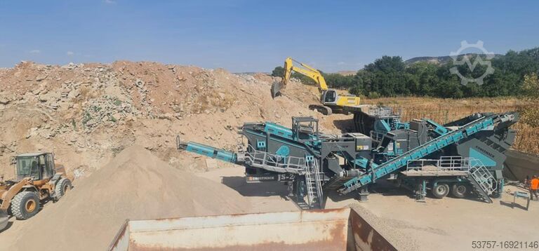 Knusningsudstyr 120 TPH mobile impact crushing plant 120 TPH mobile impact crushing plant