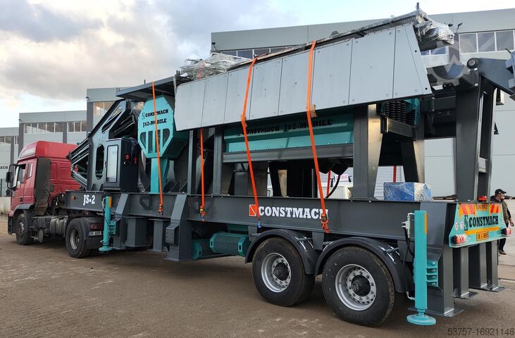 Knusningsudstyr 120 TPH mobile impact crushing plant 120 TPH mobile impact crushing plant