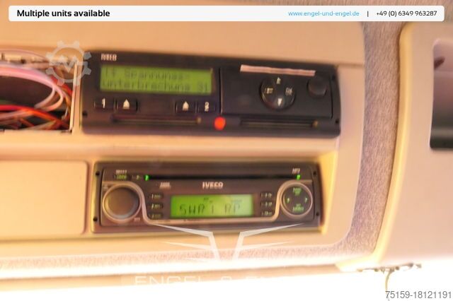 Sandučar iveco EuroCargo ML 75 E 16 P LBW LUFT AUTOMATIK COC EURO-5 Koffer-Innenlänge 5,5m