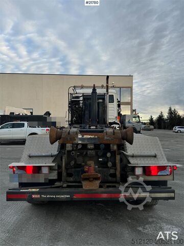 Hook arm system MAN TGS 28.480 6x4 – Hook lift truck with snow plow se