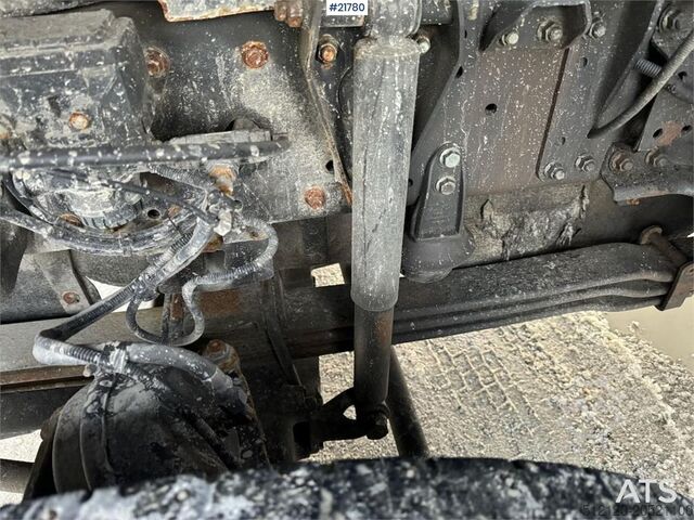 Hook arm system MAN TGS 28.480 6x4 – Hook lift truck with snow plow se