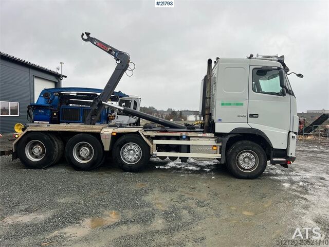 Hook arm system Volvo fh16 8x4 pusher hook truck w/ 24T multilift Hook