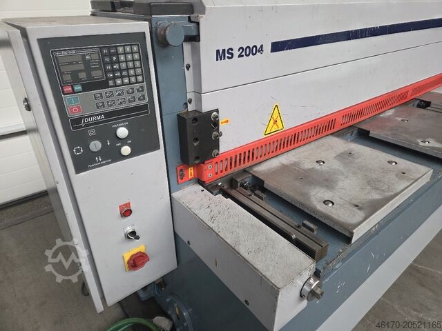 Cisaille guillotine DURMA MS 2004