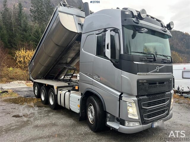 Tipper Volvo FH540 8x4 asfaltbil m/ mtdk k218 2 akslet asfalthe