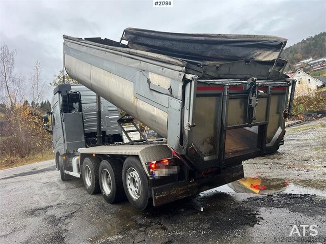 Tipper Volvo FH540 8x4 asfaltbil m/ mtdk k218 2 akslet asfalthe