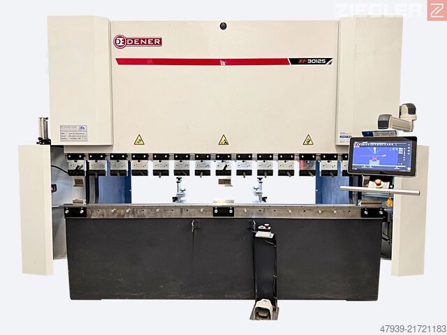 Hidraulikus CNC élhajlító prés DENER XF 30125