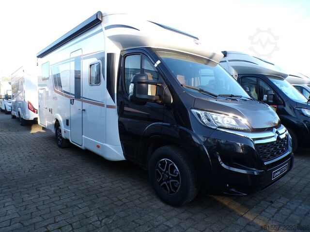 Half-integraal camper BÜRSTNER Limited T IT 727 G Hubbett, SAT, Markise