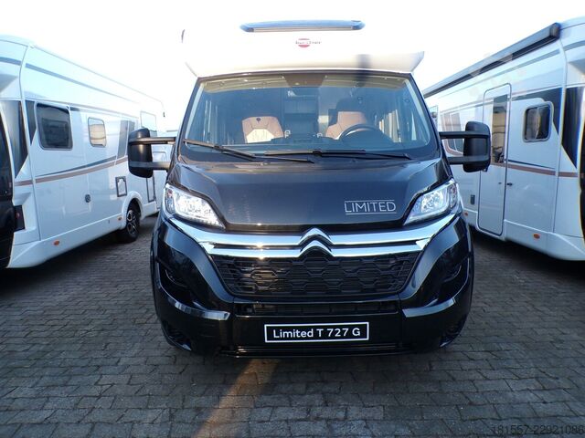 Half-integraal camper BÜRSTNER Limited T IT 727 G Hubbett, SAT, Markise