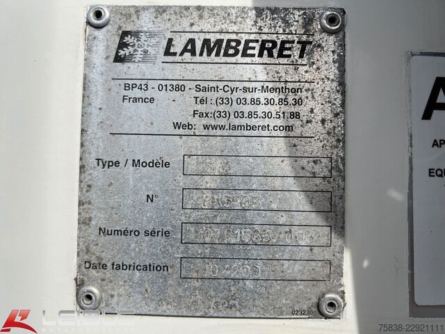 Køletrailer LAMBERET SR2*Carrier Vector*Doppelstock*Liftachse*BPW*