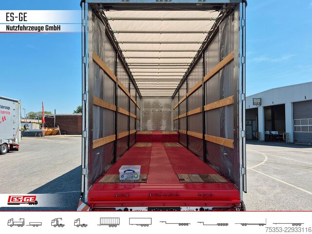 Ημιρυμουλκούμενο χαμηλής φόρτωσης FAYMONVILLE MAX Trailer MAX100 Semi-Tieflader Planenaufbau