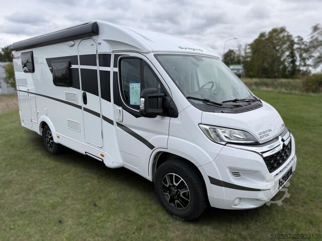 Half-integraal camper SUNLIGHT Adventure V 66 sehr gepflegt, SAT/TV, Rfk, Alu?