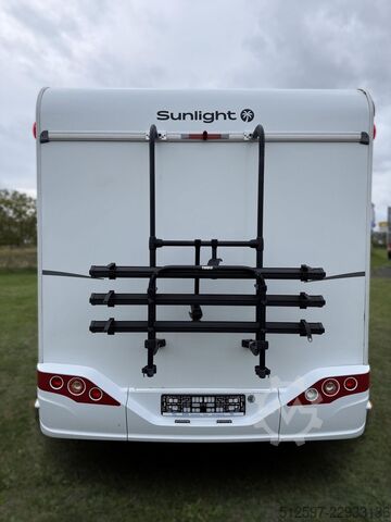Half-integraal camper SUNLIGHT Adventure V 66 sehr gepflegt, SAT/TV, Rfk, Alu?