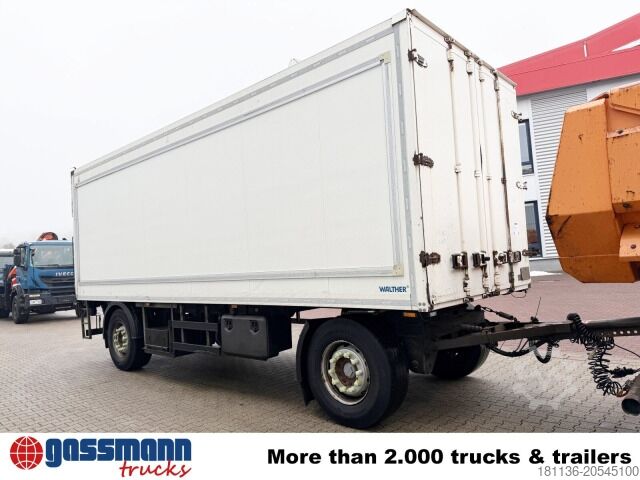 Box trailer  Kofferanhänger mit LBW, Durchladesystem