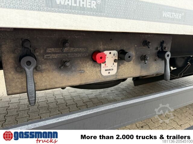 Box trailer  Kofferanhänger mit LBW, Durchladesystem