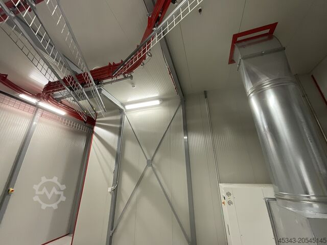 Installation de pulvérisation pour fenêtres Finiture automatic painting line for windows