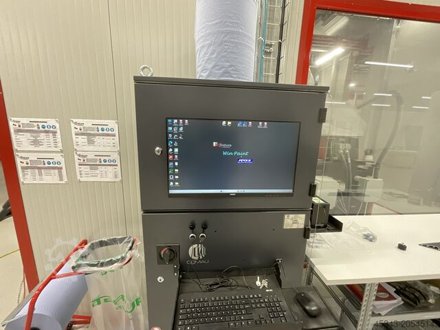 Installation de pulvérisation pour fenêtres Finiture automatic painting line for windows