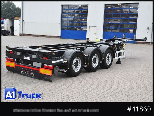 Auflieger-Wechselfahrgestell D-TEC Dennison Slider Chassi Multi