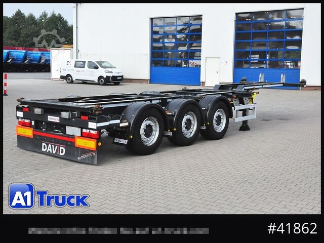 Auflieger-Wechselfahrgestell D-TEC Dennison Slider Chassi Multi
