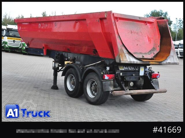 Kipper Auflieger MEILLER MHKS41,Stahl, Kippmulde, 2-Achs,