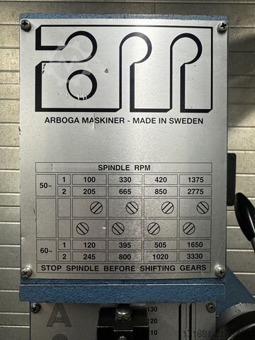 Arboga A2508 Freesmachine ARBOGA A2508U