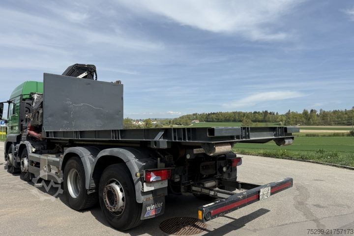 Grua montada em camião  215-3/40 für Hakengerät & BDF Twistlock