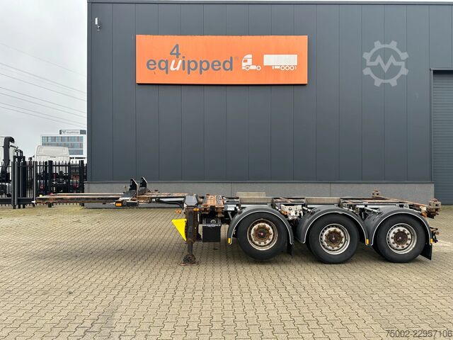 Transport kontenerowy D-TEC FLEXITRAILER TRACTION / ADR / SAF + discbrakes ...