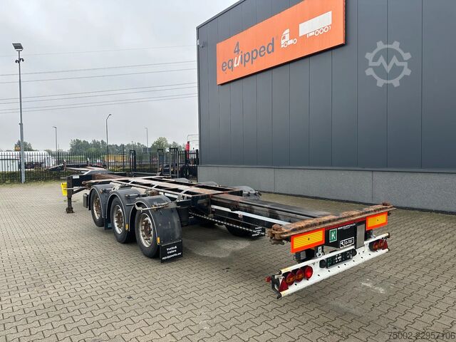Transport kontenerowy D-TEC FLEXITRAILER TRACTION / ADR / SAF + discbrakes ...