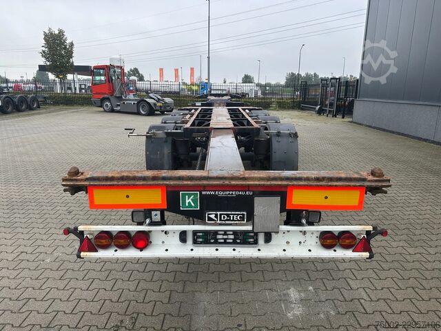Transport kontenerowy D-TEC FLEXITRAILER TRACTION / ADR / SAF + discbrakes ...