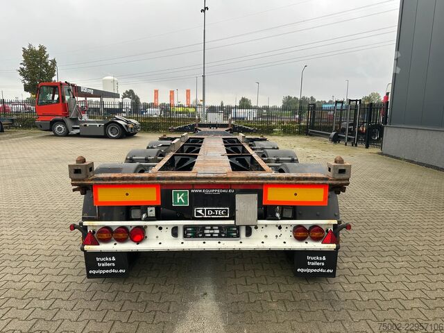 Transport kontenerowy D-TEC FLEXITRAILER TRACTION / ADR / SAF + discbrakes ...