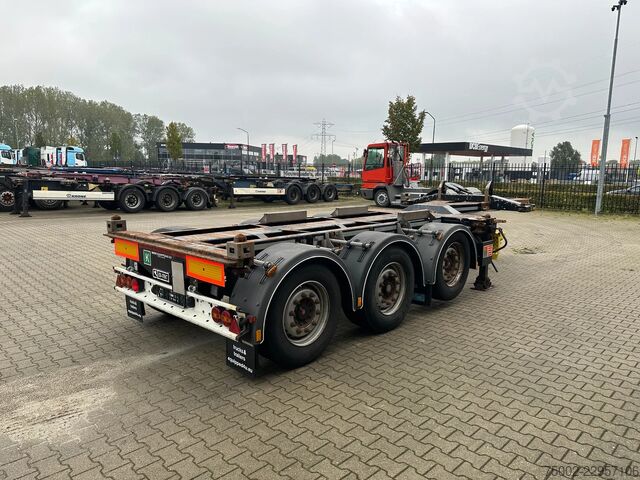 Transport kontenerowy D-TEC FLEXITRAILER TRACTION / ADR / SAF + discbrakes ...