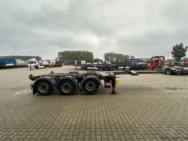 Transport kontenerowy D-TEC FLEXITRAILER TRACTION / ADR / SAF + discbrakes ...