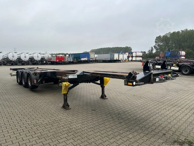 Transport kontenerowy D-TEC FLEXITRAILER TRACTION / ADR / SAF + discbrakes ...