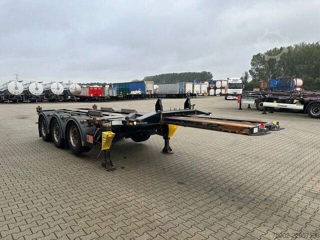 Transport kontenerowy D-TEC FLEXITRAILER TRACTION / ADR / SAF + discbrakes ...