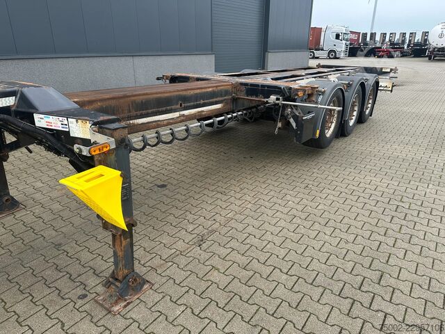 Transport kontenerowy D-TEC FLEXITRAILER TRACTION / ADR / SAF + discbrakes ...