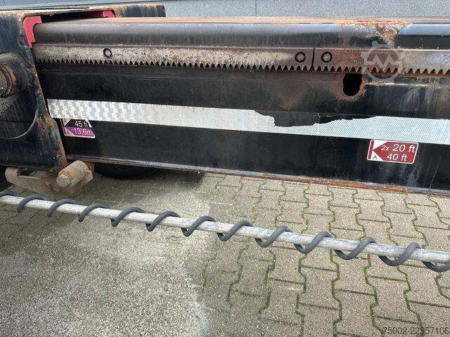 Transport kontenerowy D-TEC FLEXITRAILER TRACTION / ADR / SAF + discbrakes ...