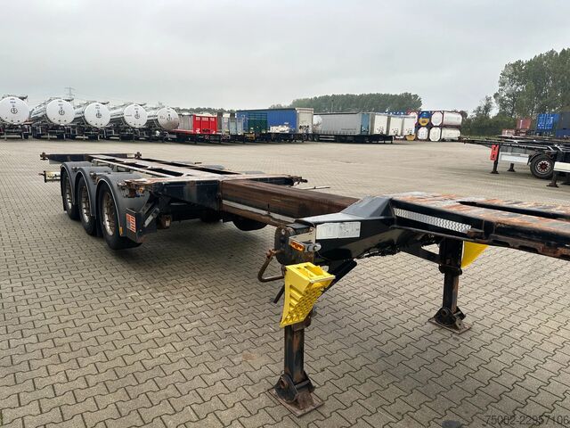 Transport kontenerowy D-TEC FLEXITRAILER TRACTION / ADR / SAF + discbrakes ...