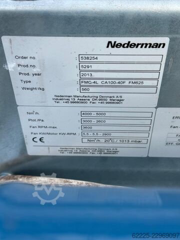 Extractor de fum de sudură Nederman Nederman FMC-4L