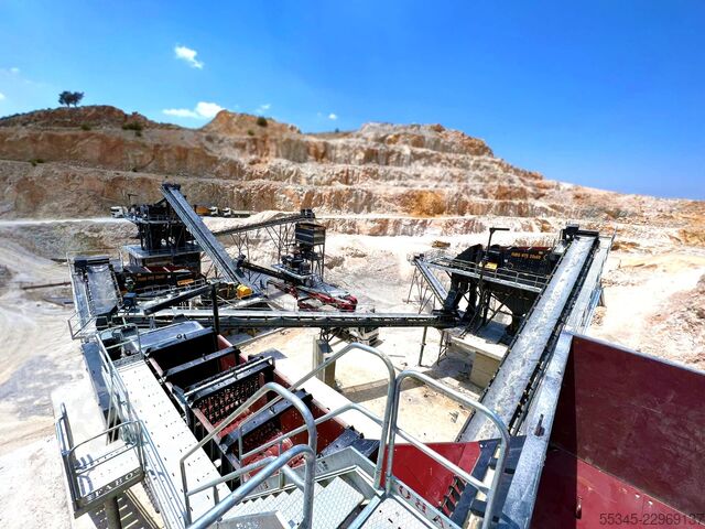 Statikus zúzóberendezés FABO Stationary Crushing Plant Stationary Crushing and Screening Plants