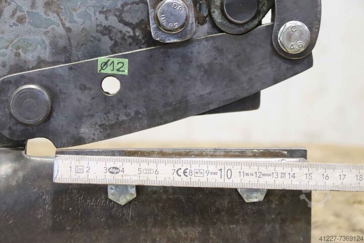 Saks med håndtag Mubea Schnittlänge 150 mm