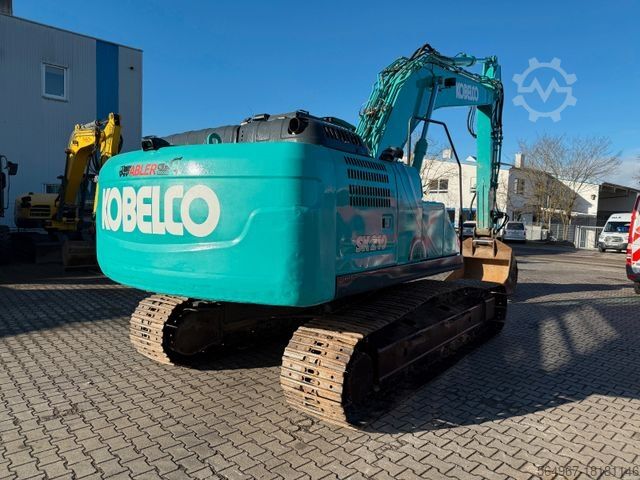 Chain excavator KOBELCO SK210 NLC-10 OQ70 Klimaautomatik 180 Grad